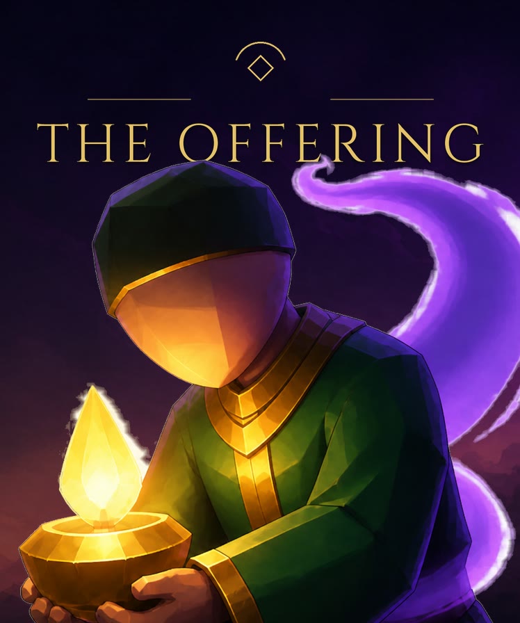 The Offering — vertical capsule